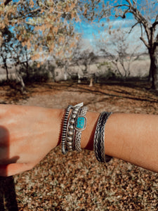 Saucer Navajo Pearl Bracelet